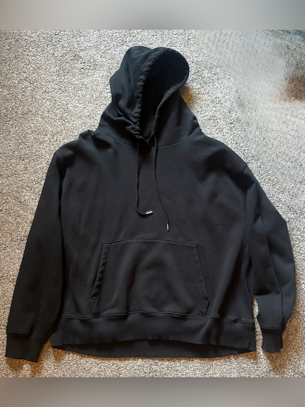 PINK Victoria's Secret Black Oversized Hoodie
